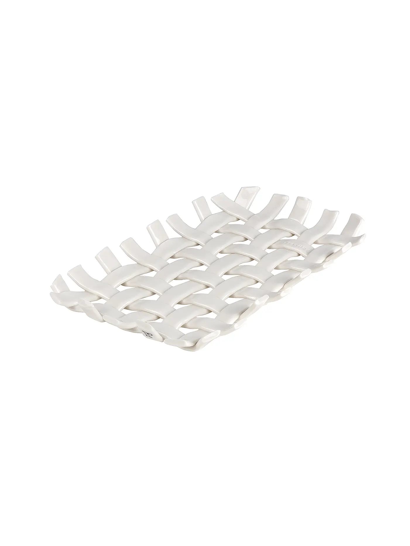 RAEDER | Schale FLECHTEREI 25x15x1,8cm Treasure | 